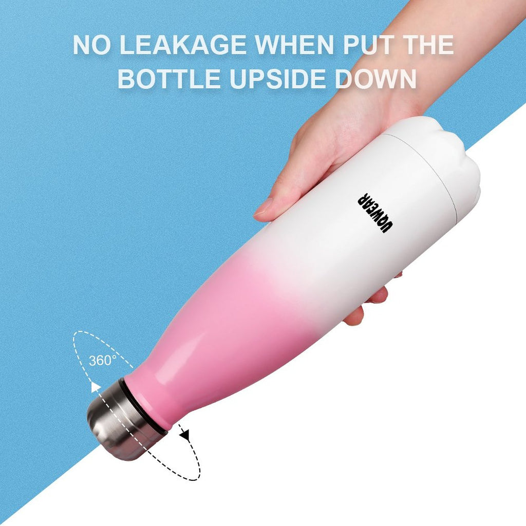 Gradient Stainless Steel Water Bottle – Double Wall Vacuum Insulated Flask