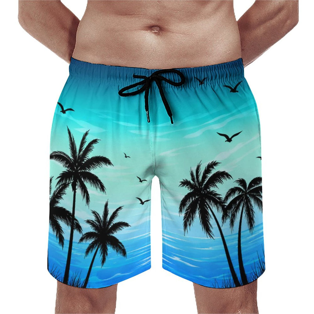 Men's Tropical Beach Shorts - Series 1