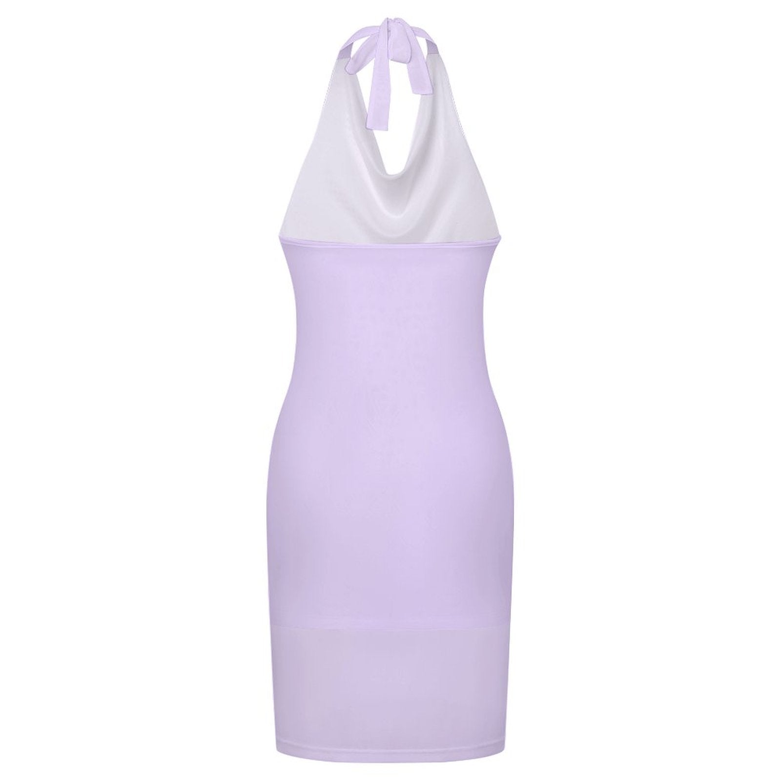 Women's Sleeveless Mesh Bodycon Cover Up Dress