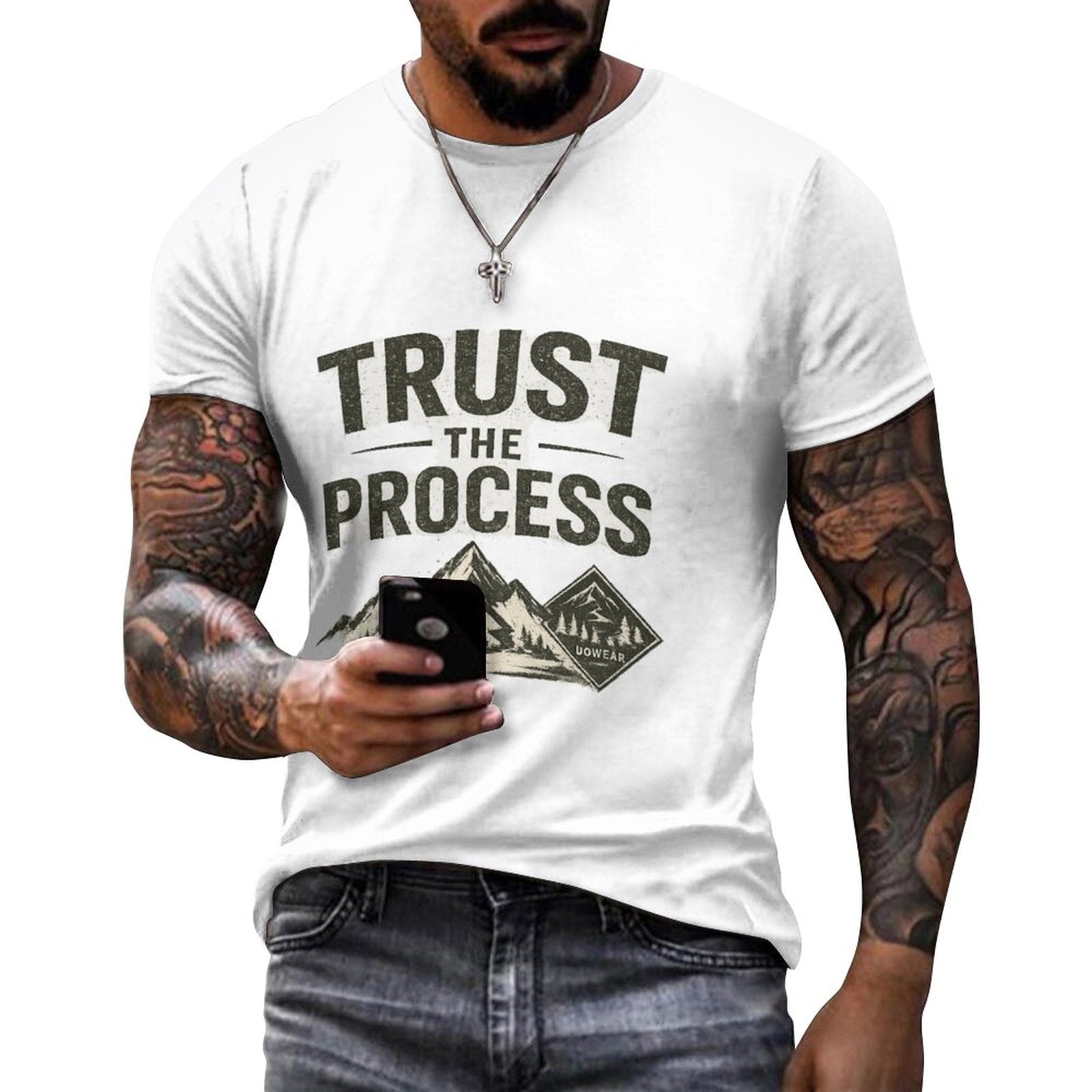 Trust The Process T-Shirt | Motivational Mindset Graphic Tee