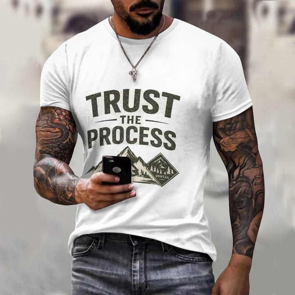 Trust The Process T-Shirt | Motivational Mindset Graphic Tee