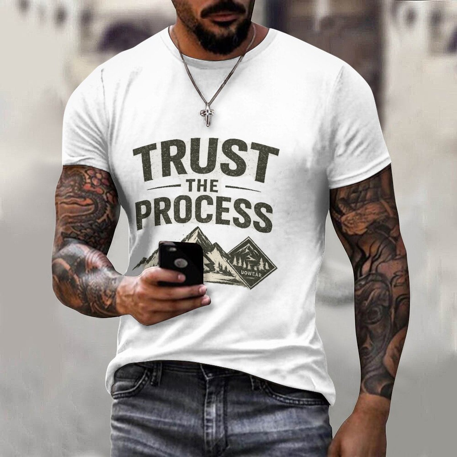 Trust The Process T-Shirt | Motivational Mindset Graphic Tee