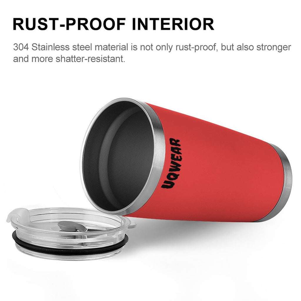 Red  Stainless Steel Coffee Mug